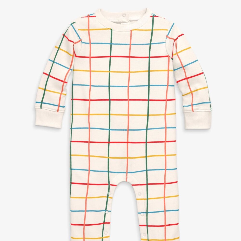 Primary Baby Sweatshirt Romper